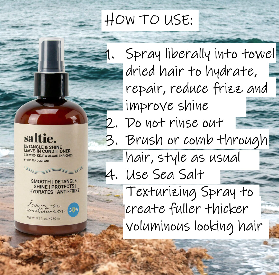 Detangle & Shine Leave-In Conditioner Savings Bundle - saltiebeauty.com