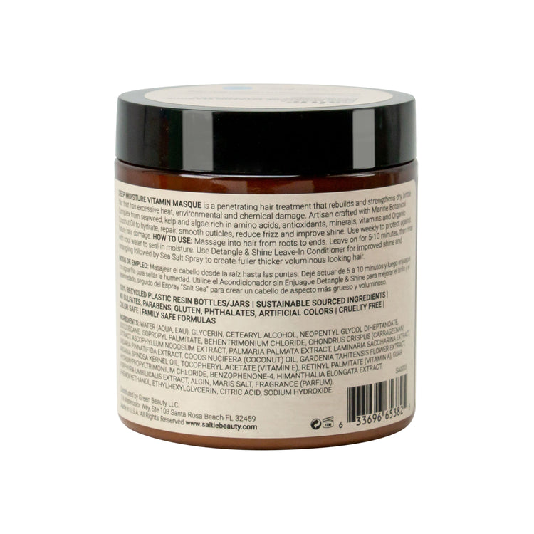 DEEP MOISTURE VITAMIN HAIR MASK WITH ORGANIC COCONUT OIL-Moisture Hair Mask