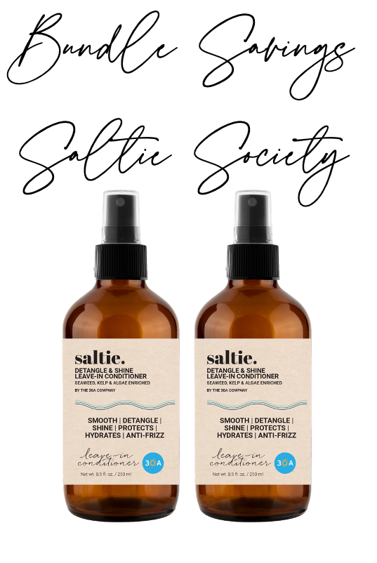 Detangle & Shine Leave-In Conditioner Savings Bundle - saltiebeauty.com